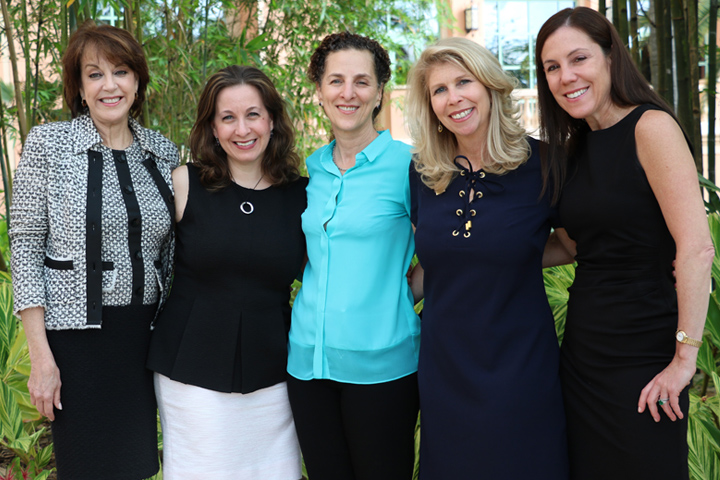 Anne Glauber, Dr. Allyson Ocean, Willa Shalit, Kerri Kaplan, and Cindy Gavin