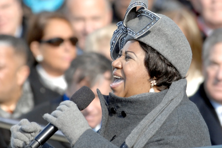 Aretha Franklin on January 20 2009
