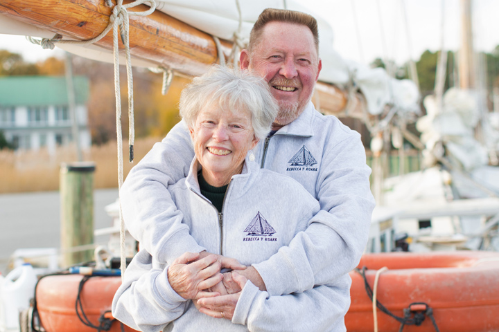 Long-term pancreatic cancer survivor Bill Shrieves and his wife Jean