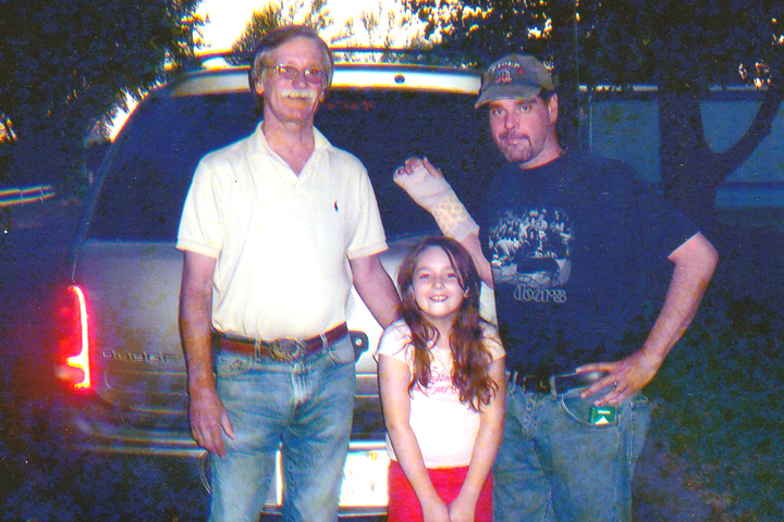 pancreatic cancer survivor Richard Lenert and his family