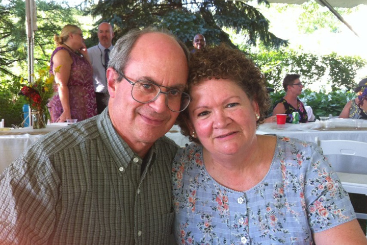 pancreatic cancer patient Susan Zbacnik and her husband