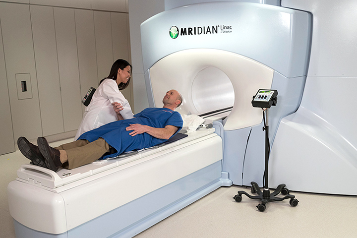 MRI Guided radiation viewray machine