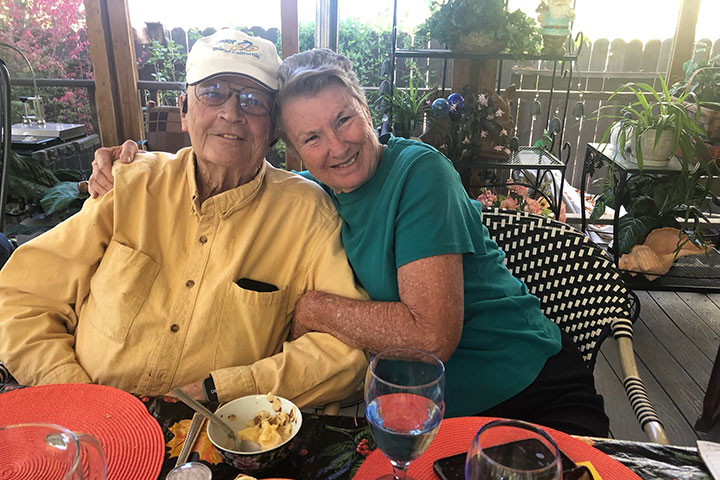 pancreatic cancer patient Don Myrah and his wife Geralynn