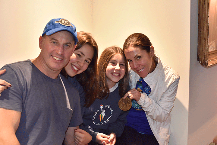 Cindy Gavin and family