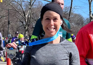 Caryn Finley, marathon team member