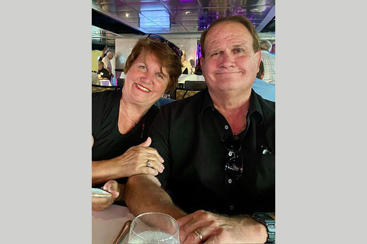 pancreatic cancer survivor Dave Paffenroth and wife Wendy