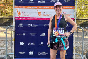 Marathon runner Jill Heath
